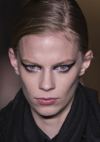 Graphical flicks from the YSL fashion show are on trend of spring season 2018