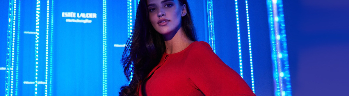 The new Estée Lauder campaign featuring Anna Andres