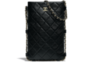 Chanel clutch with chain